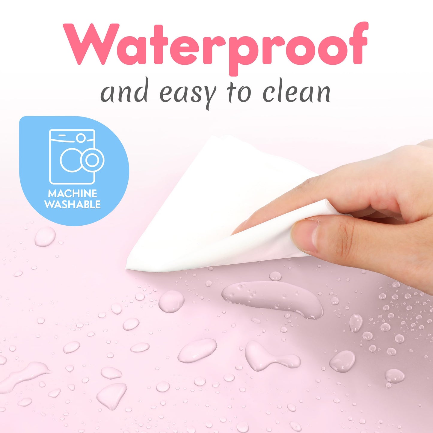 Portable Diaper Changing Pad, Portable Changing pad for Newborn Girl & Boy - Baby Changing Pad with Smart Wipes Pocket – Waterproof Travel Changing Kit - Baby Gift by Kopi Baby - Black Arrow